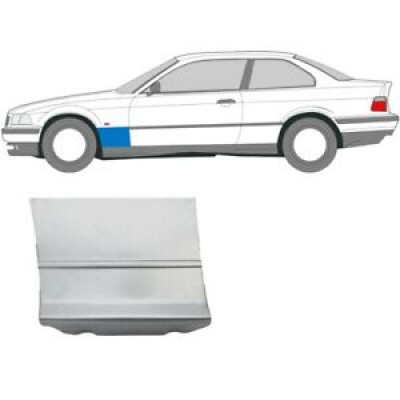 BMW E36 3 COUPE 1990-2000 REPERATURKA BŁOTNIKA PRZEDNIEGO / LEWA STRONA