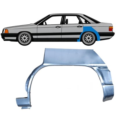 Reperaturka błotnika tylnego do Audi 100 C3 1982-1990 / Lewa 7608