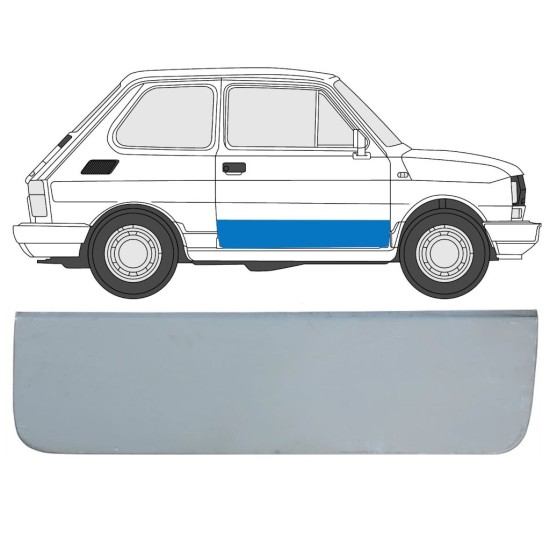Reperaturka drzwi do Fiat 126p 1972-2000 / Prawa 17260