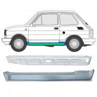 Reperaturka progu wewnętrzna + zewnętrzna do Fiat 126p 1972-2000 / Lewa 11717