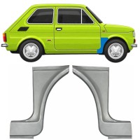 Reperaturka błotnika przedniego do Fiat 126p 1972-1994 ST/FL / Lewa+Prawa / Zestaw 11219