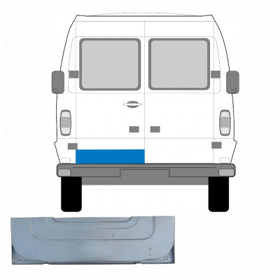 Reperaturka drzwi tylnych wewnętrzna do Mercedes T1 1977-1996 / Lewa 5240