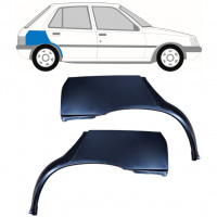 Reperaturka błotnika tylnego do Peugeot 205 1983-1998 / Lewa+Prawa / Zestaw 10971