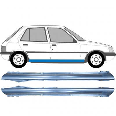 Reperaturka progu do Peugeot 205 1983-1998 / Lewa+Prawa / Zestaw 9550