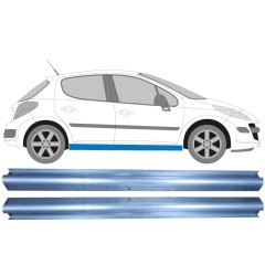Reperaturka progu do Peugeot 207 207+ 2006- / Lewa+Prawa / Zestaw 9957