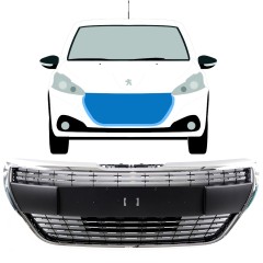 Grill do Peugeot 208 2015-2019 ALLURE / Zestaw 7507