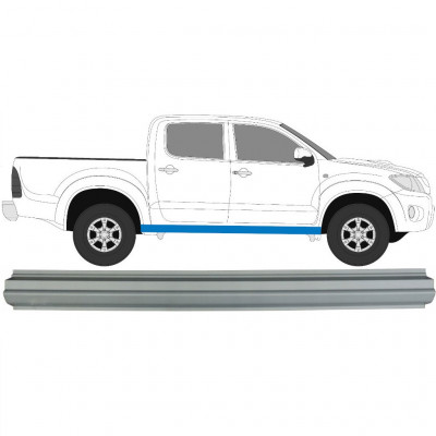 TOYOTA HILUX 2005-2015 PRÓG / PRAWA STRONA = LEWA STRONA