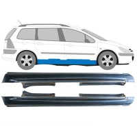 Pełny próg do Peugeot 307 2001-2008 / Lewa+Prawa / COMBI / Zestaw 16969