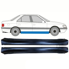 Pełny próg do Peugeot 405 1987-1996 / Lewa+Prawa / Zestaw 10780