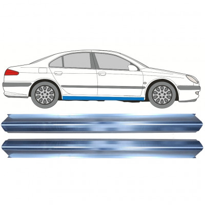 Reperaturka progu do Peugeot 607 1999-2010 / Lewa = Prawa (symetryczny) / Zestaw 10952