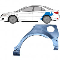 Reperaturka błotnika tylnego do Mazda 6 2002-2008 / Lewa / HATCHBACK 6136