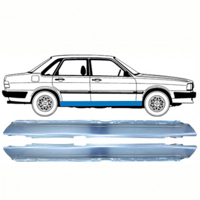 Pełny próg do Audi 80 B2 1978-1986 / Lewa+Prawa / Zestaw 9116