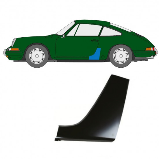 Reperaturka błotnika tylnego do Porsche 911 1964-1989 / Lewa 12713