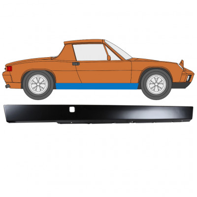 Pełny próg do Porsche 914 1969-1976 / Prawa 12733