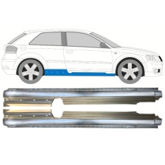 Pełny próg do Audi A3 8P 2003-2012 / Lewa+Prawa / Zestaw 14563