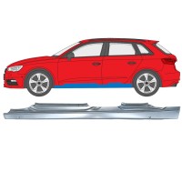 Pełny próg do Audi A3 8V 2012-2020 / Lewa / HATCHBACK 17284