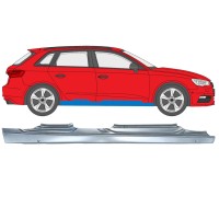 Pełny próg do Audi A3 8V 2012-2020 / Prawa / HATCHBACK 17283