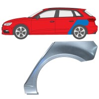 Reperaturka błotnika tylnego do Audi A3 8V 2012-2020 / Lewa / HATCHBACK 17281