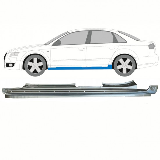 Reperaturka progu do Audi A4 B6 B7 2000-2007 / Lewa 8647