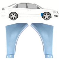 Reperaturka błotnika przedniego do Audi A4 B7 2004-2007 / Lewa+Prawa / Zestaw 15171