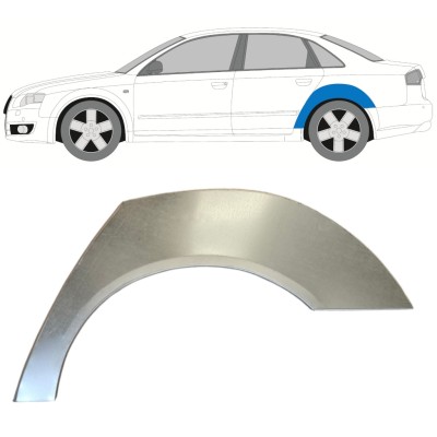 Reperaturka błotnika tylnego do Audi A4 B7 2004-2007 / Lewa 14744