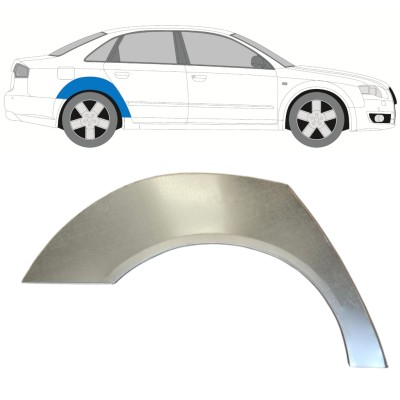 Reperaturka błotnika tylnego do Audi A4 B7 2004-2007 / Prawa 14743