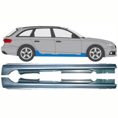 Pełny próg do Audi A4 B8 2007-2016 / Lewa+Prawa / Zestaw 10587