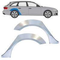 Reperaturka błotnika tylnego do Audi A4 B8 2007-2016 / Lewa+Prawa / Zestaw 16324