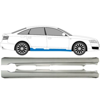 Pełny próg do Audi A6 C6 2004-2010 / Lewa+Prawa / Zestaw 15035