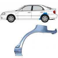 Reperaturka błotnika tylnego do Hyundai Accent 2000-2006 / Lewa 7594