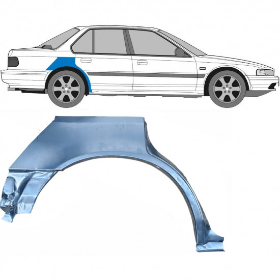 Reperaturka błotnika tylnego do Honda Accord 1989-1993 / Prawa 6623