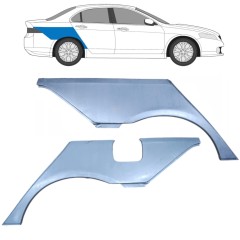 Reperaturka błotnika tylnego do Honda Accord 2002-2008 / Lewa+Prawa / SEDAN / Zestaw 10441