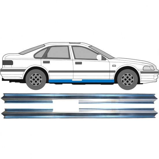 Reperaturka progu do Honda Accord 1993-1998 / Lewa+Prawa / Zestaw 9429