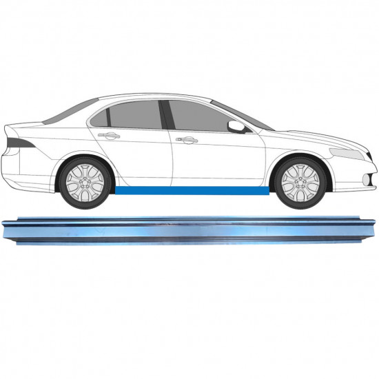 Reperaturka progu do Honda Accord 2002-2008 / Lewa = Prawa (symetryczny) 6625