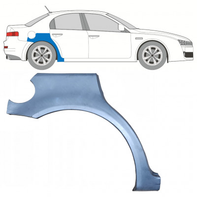 Reperaturka błotnika tylnego do Alfa Romeo 159 2005-2012 / Prawa 7836