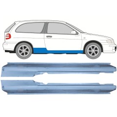 Pełny próg do Nissan Almera N15 1995-1999 / Lewa+Prawa / Zestaw 10608