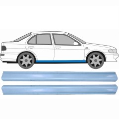 Reperaturka progu do Nissan Almera N15 1995-1999 / Lewa = Prawa (symetryczny) / Zestaw 10568