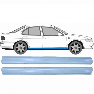 Reperaturka progu do Nissan Almera 1995-1999 / Lewa = Prawa (symetryczny) / Zestaw 10568