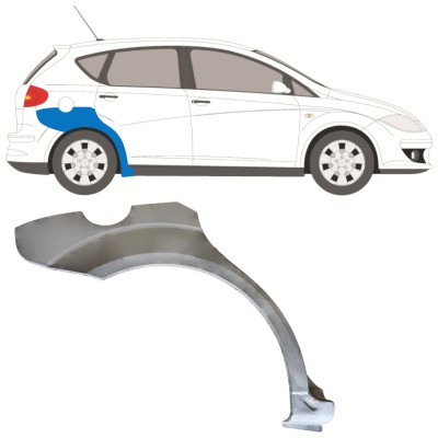 Reperaturka błotnika tylnego do Seat Altea 2004-2015 / Prawa 15046