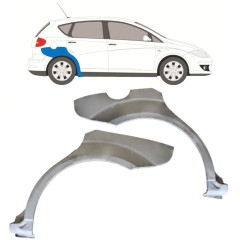 Reperaturka błotnika tylnego do Seat Altea 2004-2015 / Lewa+Prawa / Zestaw 15048