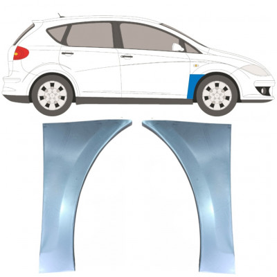 Reperaturka błotnika przedniego do Seat Altea Toledo 2004-2015 / Lewa+Prawa / Zestaw 9443