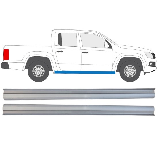 Reperaturka progu część dolna do Volkswagen Amarok 2010-2022 / Lewa+Prawa / Zestaw 15100 Reperaturka progu część dolna do Volkswagen Amarok 2010-2022 / Lewa+Prawa / Zestaw 15100