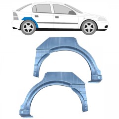 Reperaturka błotnika tylnego do Opel Astra G 1998-2009 / Lewa+Prawa / Zestaw 9167