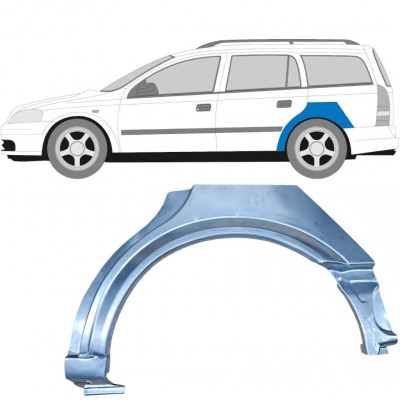 Reperaturka błotnika tylnego do Opel Astra 1998-2009 / Lewa / COMBI 6861