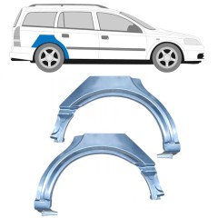 Reperaturka błotnika tylnego do Opel Astra G 1998-2009 / Lewa+Prawa / COMBI / Zestaw 10434