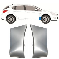 Reperaturka błotnika przedniego do Opel Astra J 2009-2015 / Lewa+Prawa / Zestaw 17167