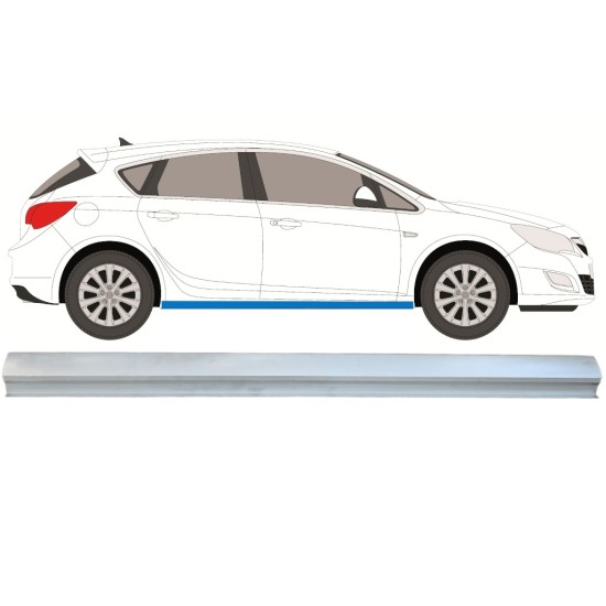 Reperaturka progu do Opel Astra J 2009-2015 / Lewa = Prawa (symetryczny) 15220