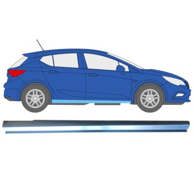 Reperaturka progu część dolna do Opel Vauxhall Astra K 2015-2022 / Prawa 16624