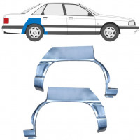 Reperaturka błotnika tylnego do Audi 100 C3 1982-1991 / Lewa+Prawa / Zestaw 9993