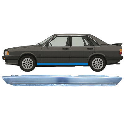 Pełny próg do Audi 80 B2 1978-1986 / Lewa 9115